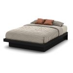 Black Queen Platform Bed (60 Inch) – Basic