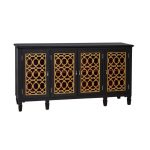 Black and Gold 4 Door Console – Imperial