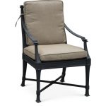 Black and Tan Outdoor Patio Arm Chair – Antioch