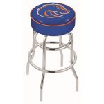 Boise State 30 Inch Double Ring Barstool