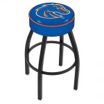 Boise State Black 25 Inch Cushion Counter Stool