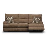 Brindle Brown Power Reclining Sofa – Happy
