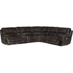 Brown 6-Piece Manual Reclining Sectional – Brant