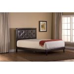 Brown Contemporary Upholstered Twin Bed – Becker