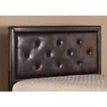 Brown Contemporary Upholstered Twin Headboard – Becker
