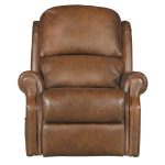 Brown Leather-Match Total Lift Recliner with Heat