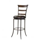 Cameron Ladder Back Chestnut Brown 26 Inch Counter Stool