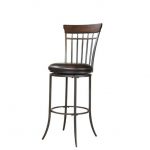 Cameron Spindle Back Chesnut Brown 26 Inch Counter Stool