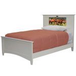 Canterbury White LightHeaded Full Size Bed