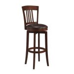 Canton Brown 24 Inch Counter Stool