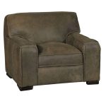 Casual Classic Brown Leather Chair – Modena