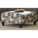 Casual Classic Geometric Storage Cocktail Ottoman – Orion