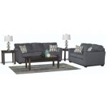 Casual Contemporary Blue 7 Piece Room Group – Wall St.