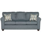 Casual Contemporary Blue Sofa Bed – Wall St.