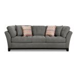 Casual Contemporary Charcoal Gray Sofa – Loxley