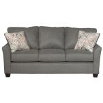 Casual Contemporary Charcoal Gray Sofa – Tara