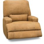 Casual Contemporary Palomino Brown Power Recliner – Stallone
