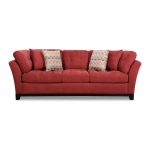 Casual Contemporary Red Sofa – Loxley