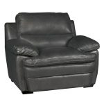 Casual Contemporary Slate Leather Chair – Plano