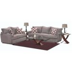 Casual Contemporary Sterling Gray 7-Piece Room Group – City
