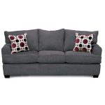 Casual Contemporary Sterling Gray Sofa Bed – City