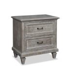 Casual Rustic Gray Nightstand – Dovetail