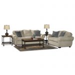 Casual Traditional Canvas Tan Sofa Bed 7 Piece Room Group – Southport