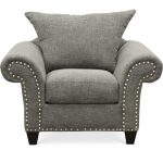 Casual Traditional Carbon Gray Chair – Paradigm