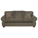 Casual Traditional Coffee Brown Queen Sofa Bed – Southport