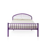 Chandler Purple Full Metal Bed