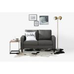 Charcoal Gray Loveseat – Live-it Cozy