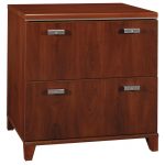 Cherry 2-Drawer Lateral File – Tuxedo