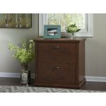 Cherry 2-Drawer Lateral File – Yorktown