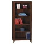 Cherry 5-Shelf Bookcase – Somerset