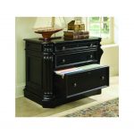Cherry Black Lateral File Cabinet – Telluride Collection