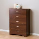 Cherry Brown 5-Drawer Chest of Drawers – Step One
