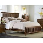Cherry Brown Classic King Bed – Mill Creek