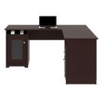 Cherry Computer L-Desk (60 Inch) – Cabot
