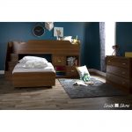 Cherry Twin Trundle Bed on Casters (39 Inch) – Mobby