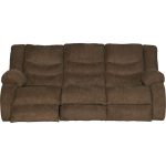 Chocolate Brown Dual Reclining Sofa – Tulen