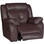 Chocolate Leather-Match Power Recliner – Nuveau
