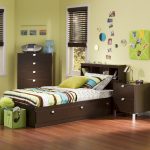Chocolate Twin 3-Piece Kids Bedroom Set – Spark
