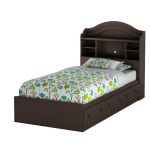 Chocolate Twin Mates Bed – Summer Breeze