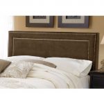 Chocolate Upholstered Queen Size Headboard – Amber