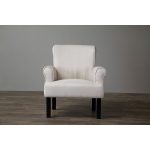 Classic Beige Wing Chair