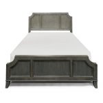 Classic Contemporary Gray Queen Size Bed – 5th Avenue