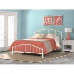 Classic Contemporary White King Metal Bed – Cottage