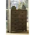 Classic Gray-Brown Chest of Drawers – Beckham