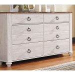 Classic Rustic Whitewashed Dresser – Millhaven