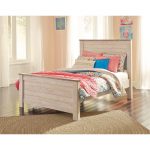 Classic Rustic Whitewashed Full Size Bed – Millhaven